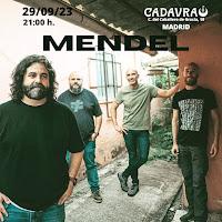 Concierto de Mendel en Sala Cadavra