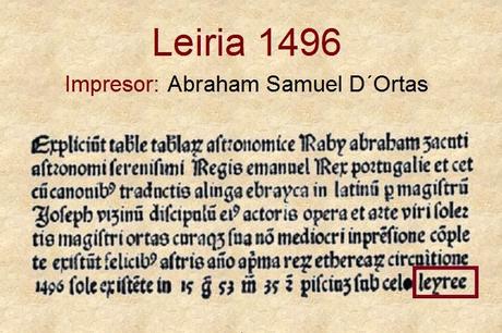 Molino papelero y matemáticas en Leiria