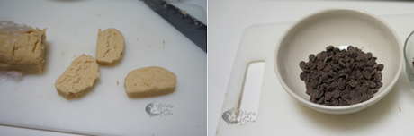 Galletas con chispas de chocolate Galletas con chispas de chocolate