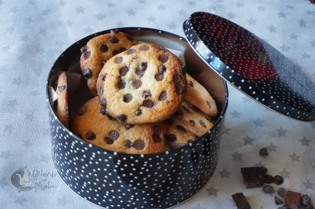 Galletas con chispas de chocolate Galletas con chispas de chocolate