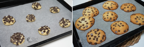 Galletas con chispas de chocolate Galletas con chispas de chocolate