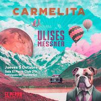 Concierto de Carmelita y Ulises Messner en El perro de la parte de atrás del coche
