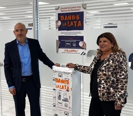 ‘Danos la lata’, la campaña solidaria de TIPSA con la que se espera donar más de 10 toneladas de alimentos no perecederos a los Bancos de Alimentos de España