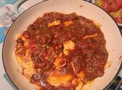 Filetes pollo Arrabiata