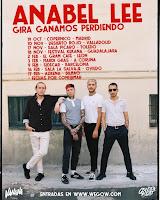 Gira de conciertos Anabel Lee Ganamos Perdiendo