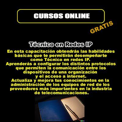 Técnico en Redes IP Técnico en Redes IP