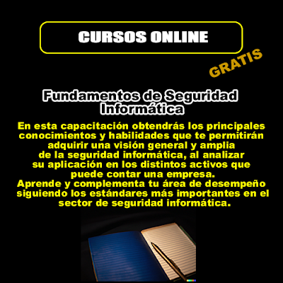 Fundamentos de Seguridad Informática Fundamentos de Seguridad Informática