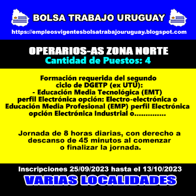 OPERARIOS-AS ZONA NORTE