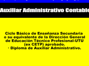 Auxiliar Administrativo Contable(Pando)