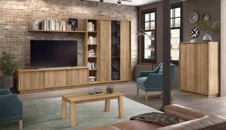 Fusion estetica y funcionalidad con el mueble de salon Aire