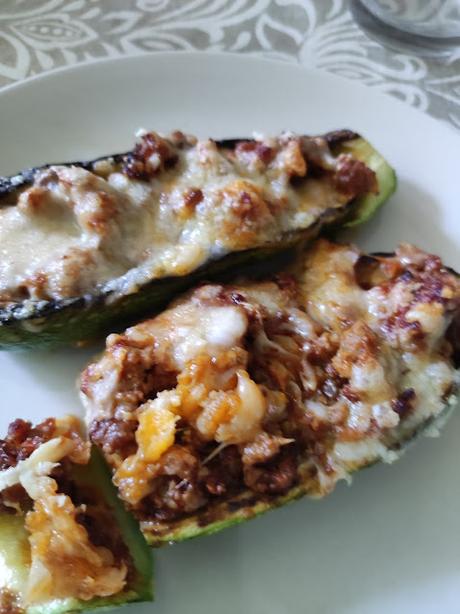 CALABACINES RELLENOS DE CARNE