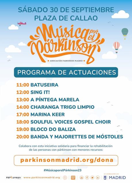 El festival «Música por el Párkinson» vuelve a Callao para concienciar sobre esta enfermedad