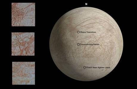 Europa, la luna de Júpiter, podría albergar condiciones adecuadas para la vida Europa, la luna de Júpiter, podría albergar condiciones adecuadas para la vida