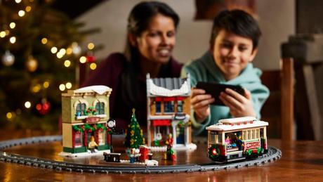 Lego prepara ya la Navidad con una  gran exposición