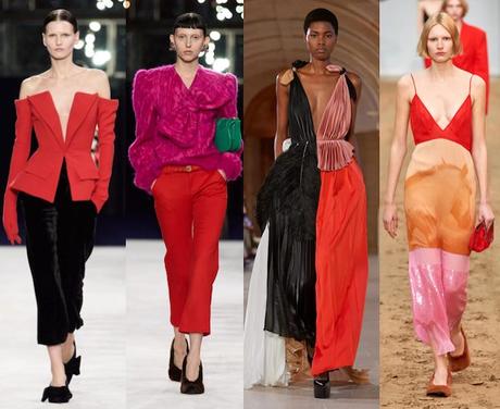 Colores de moda otoño invierno 2023 2024 colores moda invierno 23 rojo