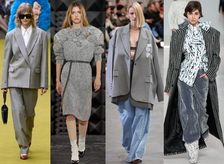 Colores de moda otoño invierno 2023 2024 colores de moda invierno gris