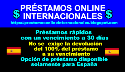 Préstamos rápidos con un vencimiento a 30 días