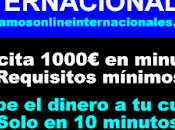Solicita 1000€ minutos requisitos mínimos