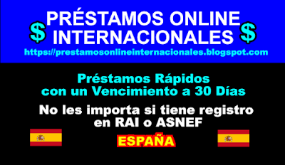 Préstamos Rápidos con un Vencimiento a 30 Días Préstamos Rápidos con un Vencimiento a 30 Días