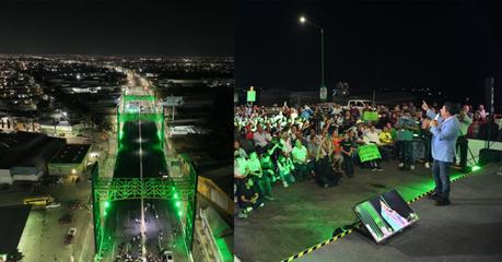 Gobernador Ricardo Gallardo entrega puente vehicular en carretera a Rioverde en tiempo récord