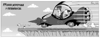 El PSOE sorprendió con Óscar Puente y Feijóo lo calificó como “el club de la comedia”.