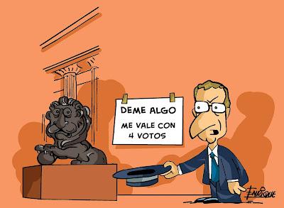 El PSOE sorprendió con Óscar Puente y Feijóo lo calificó como “el club de la comedia”.