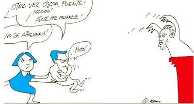 El PSOE sorprendió con Óscar Puente y Feijóo lo calificó como “el club de la comedia”.