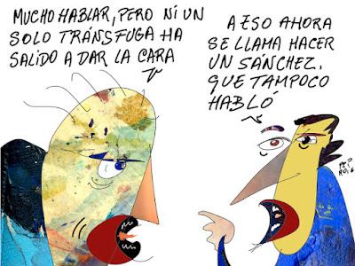 El PSOE sorprendió con Óscar Puente y Feijóo lo calificó como “el club de la comedia”.