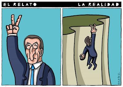 El PSOE sorprendió con Óscar Puente y Feijóo lo calificó como “el club de la comedia”.