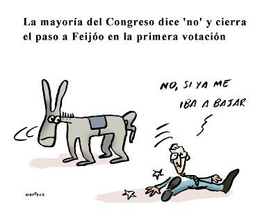 El PSOE sorprendió con Óscar Puente y Feijóo lo calificó como “el club de la comedia”.