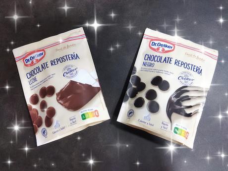 Palmeritas con baño de chocolate para repostería de Dr. Oekker