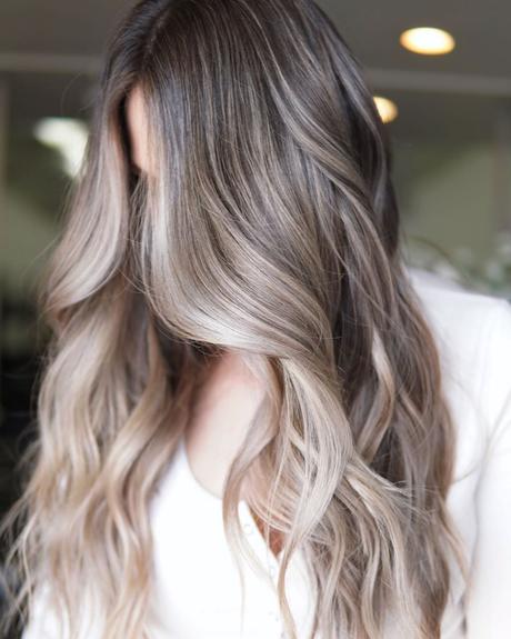 Ash Blonde Highlights