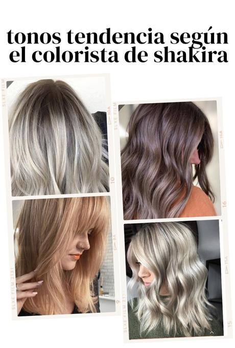 Tendencias color pelo Shakira El colorista de Shakira, Asbéd Kehyeian, y los colores de pelo que se vienen.