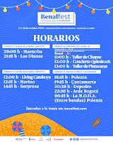Horarios Benalfest 2023