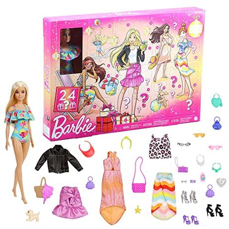 Calendario adviento Barbie Del día a la noche
