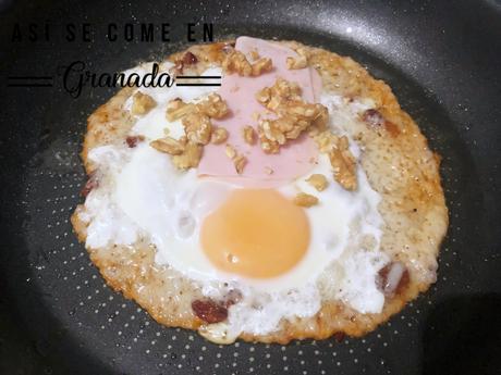 Enrollado de queso crujiente