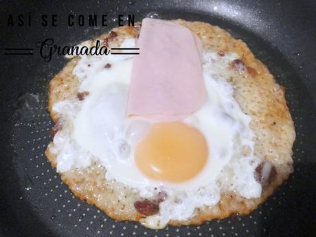 Enrollado de queso crujiente