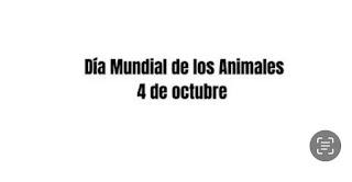 Día Mundial de los Animales