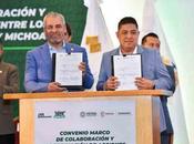 Luis Potosí Michoacán fortalecen lazos convenio impulso regional