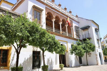 La Casa de Pilatos (4): la fachada sur y el vestíbulo.