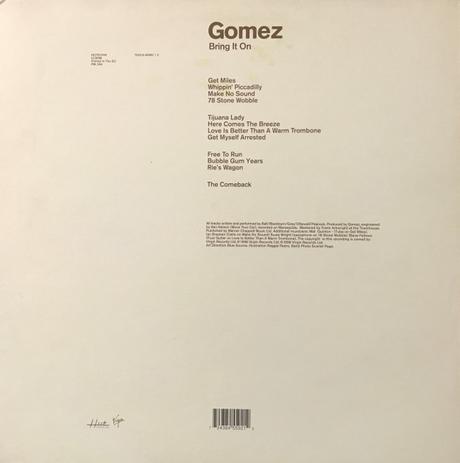 Gomez. Bring It On. Edición Rockarte