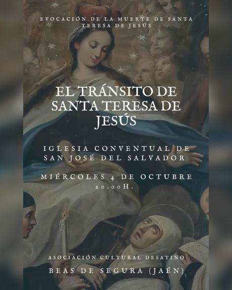 El Tránsito de santa Teresa de Jesús, en Beas de Segura