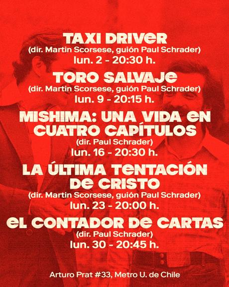 Martin Scorsese y Paul Schrader son los Directores del Mes en Centro Arte Alameda 5a92c481-732c-9573-21fd-caef32c684a5