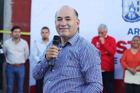 Gobierno de la Capital beneficia el norte de SLP; Alcalde Galindo arrancó pavimentación en la colonia Florencio Medrano