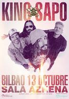 Concierto de King Sapo en Sala Azkena