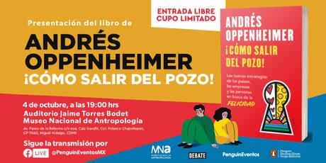 Andrés Oppenheimer está de regreso con ¡Cómo salir del pozo! Andrés Oppenheimer está de regreso con ¡Cómo salir del pozo!