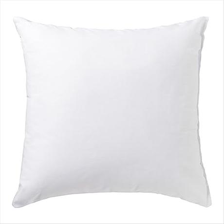 ForenTex - Relleno Cojín HIPO-alergénico Fibra Virgen Siliconada para Fundas Cojines sofá, Decoración y Almohadas de Cama (Blanco) (60x60 cm)