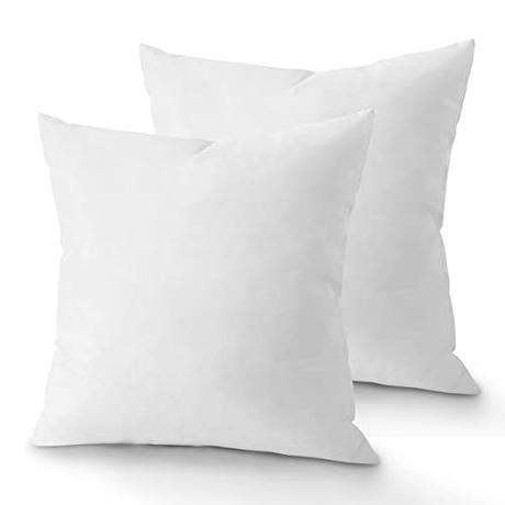 Various-Relleno de Cojín 60x60 cm (1 Unidad) para Sofá o Cama, con Relleno Fibra Virgen Hueca Siliconada, Suave e Indeformable, Resistente al Uso y a Lavados