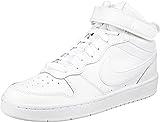 NIKE Court Borough Mid 2 (GS), Zapatillas, Blanco, 38 EU
