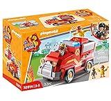 PLAYMOBIL 70914 Duck on Call Vehículo de Emergencia de los Bomberos, con luz y Sonido, Juguetes para niños a Partir de 3 años, Multicolor